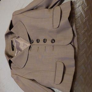 Gently used jacket and skirt